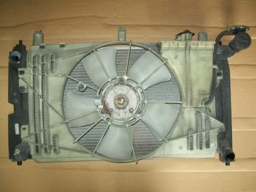 Toyota corolla e12 02-06 vvti radiator fan, фото