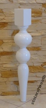 Legs chiseled for tables tall gloss - polished, фото