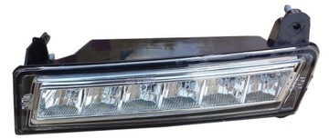 Противотуманная фара дневной езды mercedes glk led подсветка левый, фото
