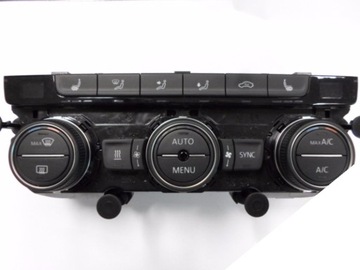 Vw golf vii панель управления кондиционером webasto 5g0907044ap, фото