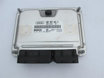 Audi a6 c5 2.5 tdi компьютер двигателя 4b2907401e, фото
