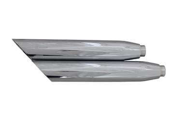 Mufflers through harley davidson fat boy from 2014, фото