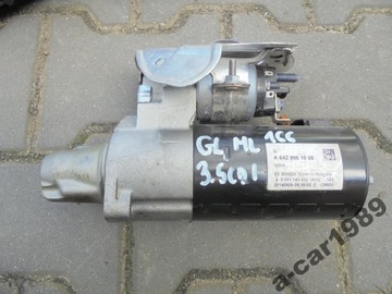 Starter mercedes gl 166 ml 3. 5cdi a6429061000, фото