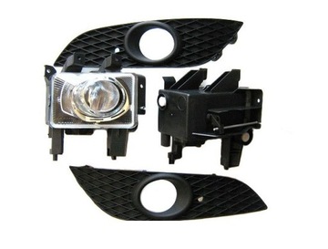 Противотуманные фары+ решетки opel astra h 2007-2012, фото