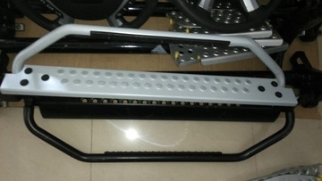 Man tgx tgs pedestal footrest under bumper europe 6, фото