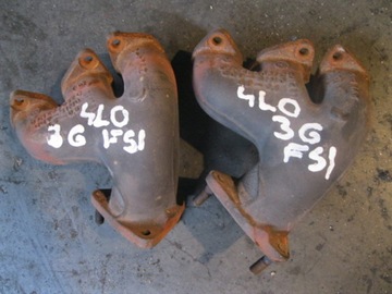Exhaust manifold audi q7 q-7 4l0 3. 6fsi, фото