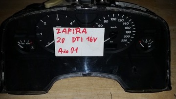 Панель приборов opel zafira 2, 0dti 16v 24419560ht, фото