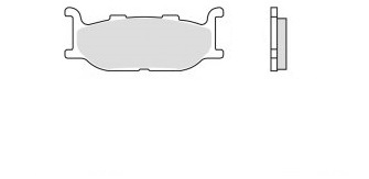 Galfer pads brake kh179 yamaha sr 400, фото