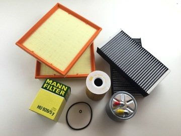 Filter set mercedes m w164 ml 420 cdi, ml 450, фото