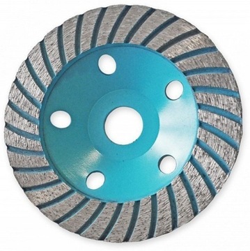Dedra disk diamond potted d125x22, 2mmmm turbo (grinding concrete dry) hp031, фото