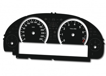 Bmw f01 f02 f06 f07 f10 f11 f12 f18 f25 - миль/ч-км, фото