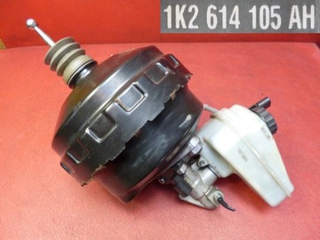 Vacuum brake booster brake cylinder seat leon 2 1k2614105ah '06, фото