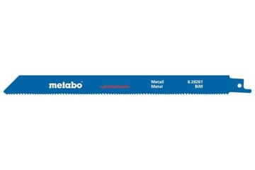 Metabo 5 saw blades szablastych for metal „heavy metal” 225 x 1, 25 mm, фото