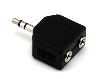Розділювач адаптер для навушників jack 3.5 mm, фото