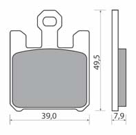 Колодки kawasaki zx6r zx10r zx12r zr 6r 636 1000, фото