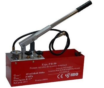 Manual pump to prob pressure rights-50 -, фото