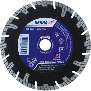 Disk diamond concrete dedra 200x25, 4 h1196e, фото