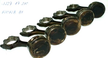 Piston connecting rod jaguar xj xj6 x350 3.0 v6 2005, фото
