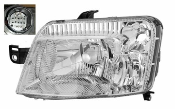 Fiat panda 03 - 08 new headlight left, фото