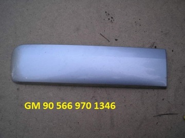 Opel omega b overlay on the trunk lid right rack, фото