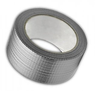 Repair ribbon channel ribbon silver 48 mm 50 m, фото