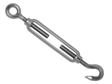 Screw bench press stainless steel oko-hook acid-resistant m8, фото