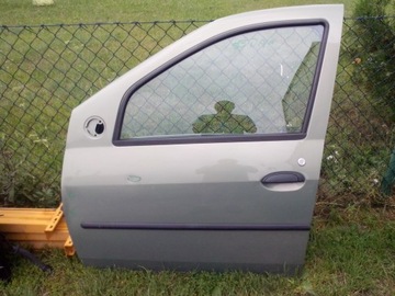Front left door dacia logan 1 sedan 04 -, фото
