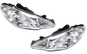 Комплект фар PEUGEOT 206 H4 1998-2003