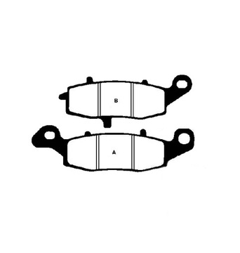 Pads brake ebc fa231hh kawasaki suzuki front, фото