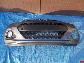 Бампер передний перед hyundai i10 led подсветка 2014 2015, фото