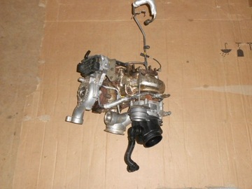 Audi a6 a7 biturbo turbocharger 059145654h 059145653h, фото