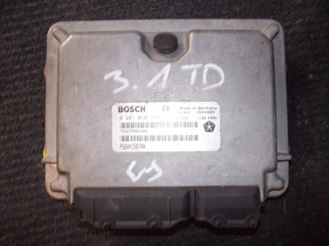 Jeep grand cherokee wj 3.1 td computer 587aa, фото
