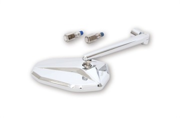 Metal chrome mirror motorcycle harley honda yamaha coffee, фото