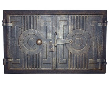 Door cast iron slab bread vegetables fireplace 43x27, фото