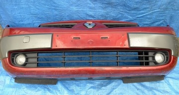 Renault scenic 2 front bumper front fog lights, фото