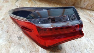 Фара левая левый задний toyota corolla e16 рестайлинг fl led подсветка, фото