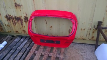 Ford fiesta vi - back lid red, фото