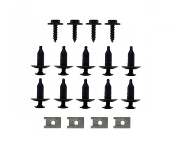 Ford mondeo mk3 2000 - 2007 set clip bolts to fenders, фото