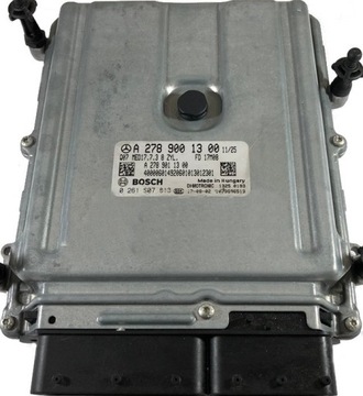 Computer ecu mercedes x166 a2789001300 0261s07813, фото