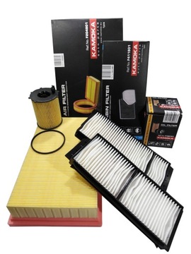 Mazda 3 bk 1.6 mz - cd di 03 - 09 filter set 3pcs., фото