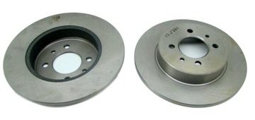 Brake disc ass to renault laguna 1 safrane 4 bolt, фото