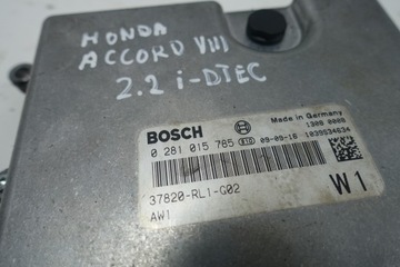 Accord viii 2.2 1-i-dtec компьютер двигателя 0281015785, фото