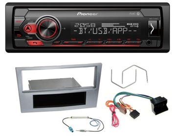 Pioneer mvh-s310bt автомагнитола usb opel astra h corsa d, фото