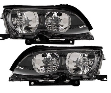 Фара фонаря рефлекторы комплект. левая+ права bmw e46 e 46 рестайлинг, фото