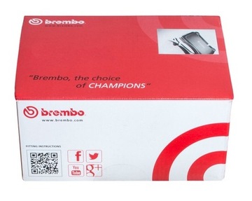Колодки brembo p85126 skoda kodiaq от 2016 год перед, фото