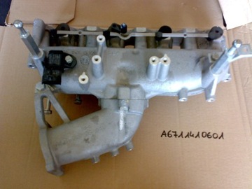 Ssangyong rexton 17 18 intake manifold sensor a6711410601 a6715420017, фото