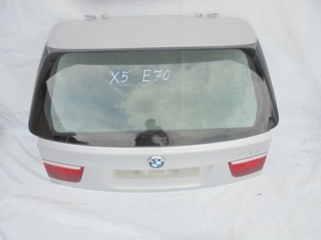 Крышка задняя bmw x5 e70 без фар нет стекла, фото