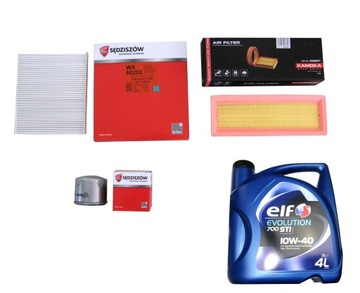 Filter set fiat panda 1.1 1.2, фото