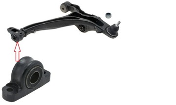 Baw k200182 rear silent block leverage lower front, фото