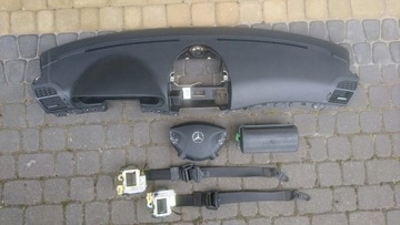 Complete panel plank airbag mercedes w211 e class, фото